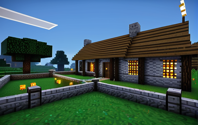 마인크래프트 지형 활용법 - **Minecraft Canal Village:** "A charming Minecraft village with canals flowing through it, connectin...